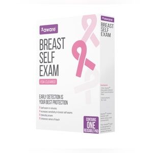 Aware Breast Self Exam, FDA Cleared, Reusable Pad, Medical Aid